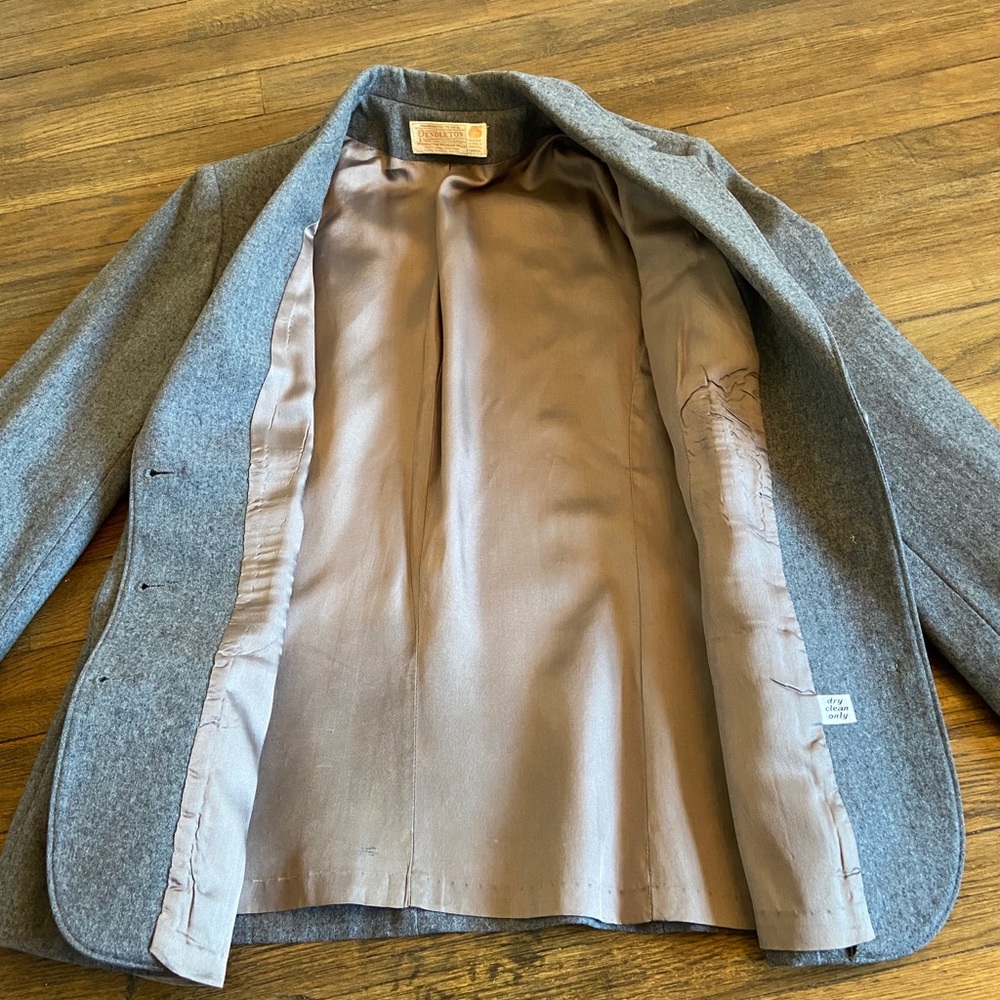 Pendleton Women's Patch Pocket Wool Blazer - image 4